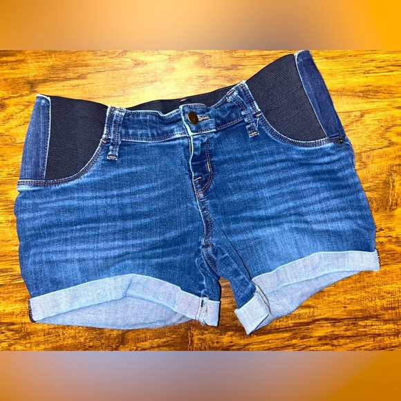 Isabel Maternity Midi Shorts Size 4 - Picture 1 of 7